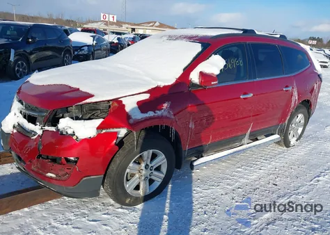 2013 Chevrolet Traverse 2Lt z USA, uszkodzony, nr VIN 1GNKVJKD3DJ237220